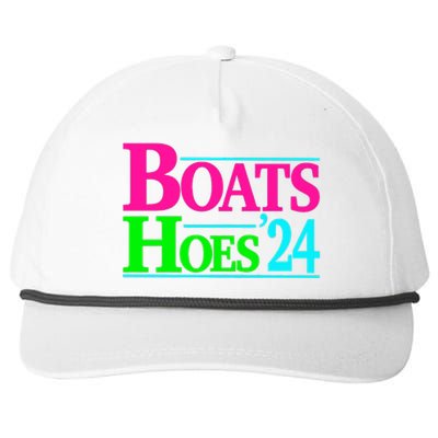 Boats And Hoes 2024 Snapback Five-Panel Rope Hat