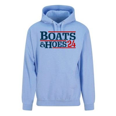 Boats And Hoes 2024 Election Funny Unisex Surf Hoodie