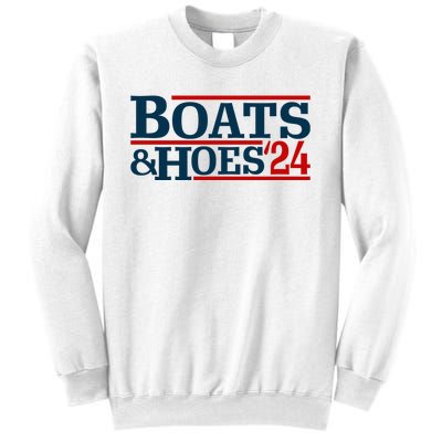 Boats And Hoes 2024 Election Funny Sweatshirt