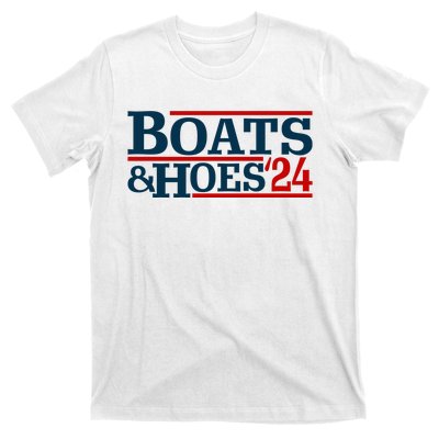 Boats And Hoes 2024 Election Funny T-Shirt