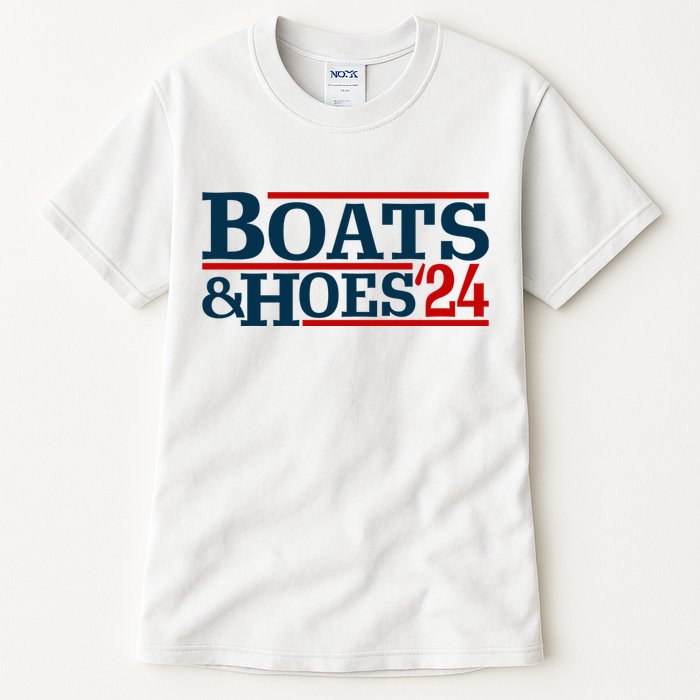 Boats And Hoes 2024 Election Funny Tall T-Shirt