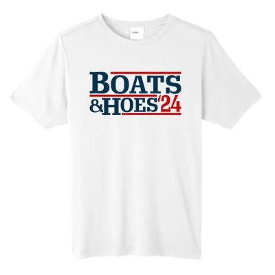 Boats And Hoes 2024 Election Funny Tall Fusion ChromaSoft Performance T-Shirt