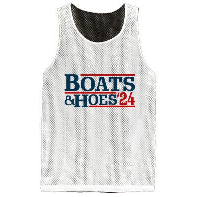 Boats And Hoes 2024 Election Funny Mesh Reversible Basketball Jersey Tank