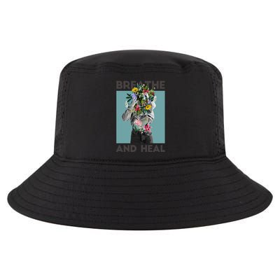 Breathe And Heal Floral Cool Comfort Performance Bucket Hat