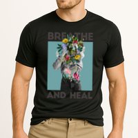 Breathe And Heal Floral Cooling Performance Crew T-Shirt