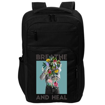 Breathe And Heal Floral Impact Tech Backpack