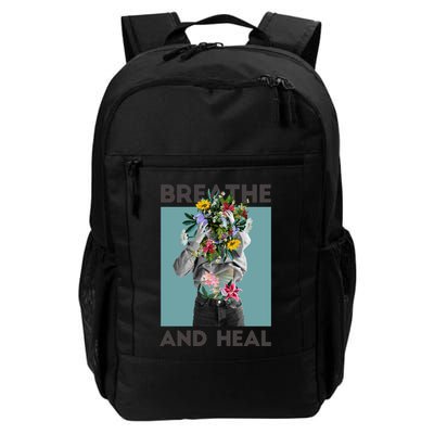 Breathe And Heal Floral Backpack