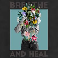 Breathe And Heal Floral Adult Drive Performance Visor