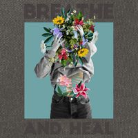 Breathe And Heal Floral Cotton Canvas Backpack