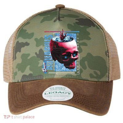 Born Aquarius Horoscope Legacy Tie Dye Trucker Hat