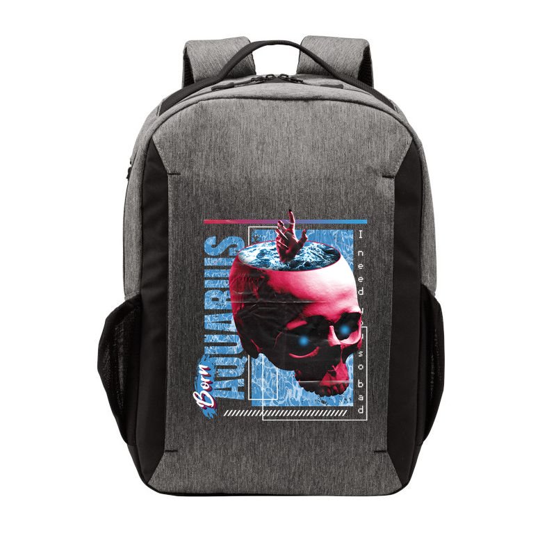 Born Aquarius Horoscope Vector Backpack