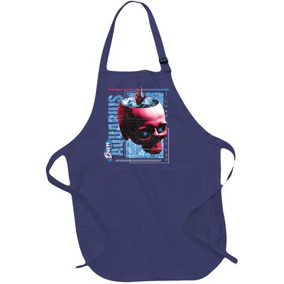 Born Aquarius Horoscope Full-Length Apron With Pockets