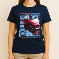 Born Aquarius Horoscope T-Shirt