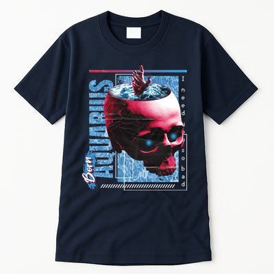 Born Aquarius Horoscope Tall T-Shirt