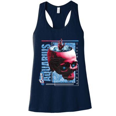 Born Aquarius Horoscope Womens Tank Top