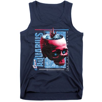 Born Aquarius Horoscope Tank Top