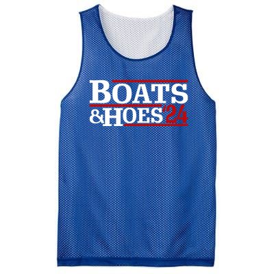 Boats And Hoes 2024 Election Funny Mesh Reversible Basketball Jersey Tank