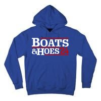 Boats And Hoes 2024 Election Funny Tall Hoodie