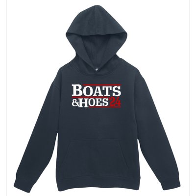 Boats And Hoes 2024 Election Funny Urban Pullover Hoodie