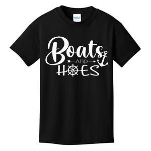 Boats And Hoes Kids T-Shirt