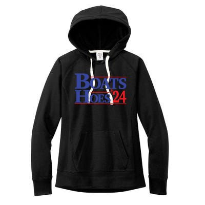 Boats And Hoes 2024 Election Day Women's Fleece Hoodie