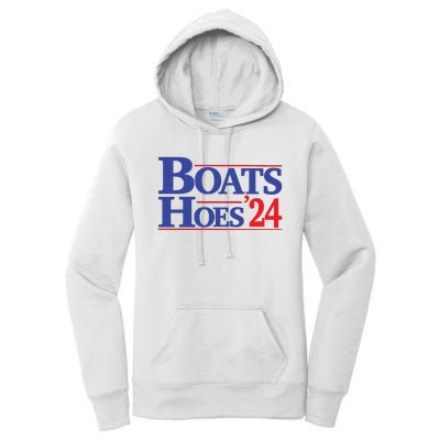 Boats And Hoes 2024 Election Day Women's Pullover Hoodie