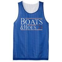 Boats And Hoes 2024 Political Election Mesh Reversible Basketball Jersey Tank