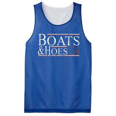 Boats And Hoes 2024 Political Election Mesh Reversible Basketball Jersey Tank