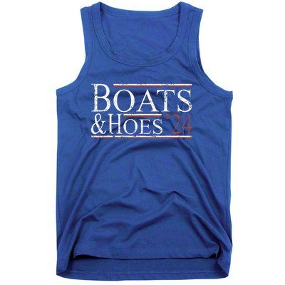 Boats And Hoes 2024 Political Election Tank Top