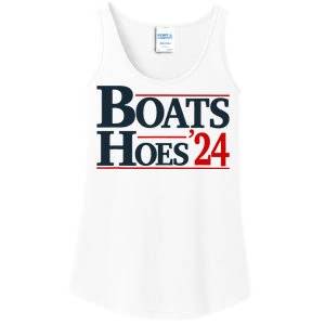 Boats And Hoes 2024 Election Funny Ladies Essential Tank