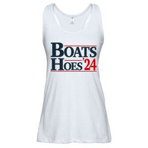 Boats And Hoes 2024 Election Funny Ladies Essential Flowy Tank