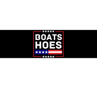 Boats And Hoes 2024 Election Funny Bumper Sticker