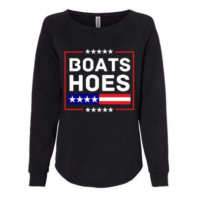 Boats And Hoes 2024 Election Funny Womens California Wash Sweatshirt