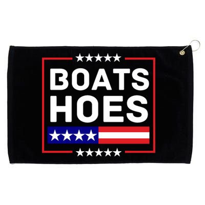 Boats And Hoes 2024 Election Funny Grommeted Golf Towel