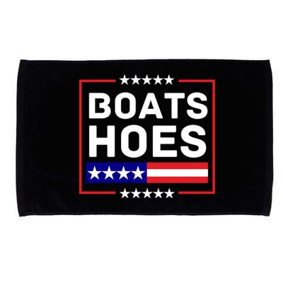 Boats And Hoes 2024 Election Funny Microfiber Hand Towel