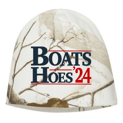 Boats And Hoes 2024 Election Funny Kati - Camo Knit Beanie