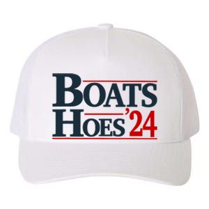 Boats And Hoes 2024 Election Funny Yupoong Adult 5-Panel Trucker Hat