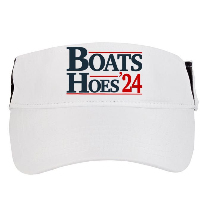 Boats And Hoes 2024 Election Funny Adult Drive Performance Visor