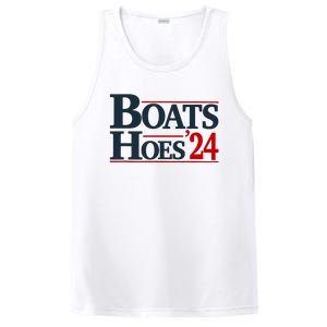 Boats And Hoes 2024 Election Funny PosiCharge Competitor Tank