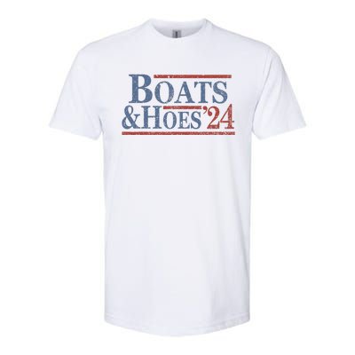 Boats And Hoes 2024 Election Softstyle® CVC T-Shirt