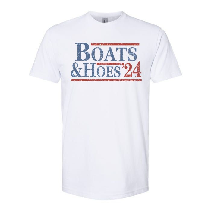 Boats And Hoes 2024 Election Softstyle® CVC T-Shirt