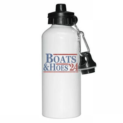 Boats And Hoes 2024 Election Aluminum Water Bottle