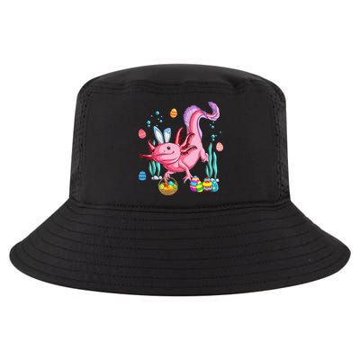Bunny Axolotl Hunting Easter Eggs Basket Costume Cool Comfort Performance Bucket Hat