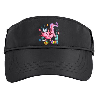 Bunny Axolotl Hunting Easter Eggs Basket Costume Adult Drive Performance Visor