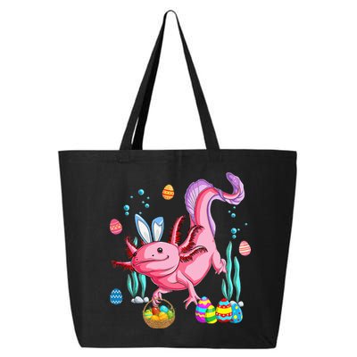 Bunny Axolotl Hunting Easter Eggs Basket Costume 25L Jumbo Tote