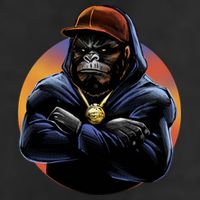 Bad Ass Hip Hop Monkey Cool Comfort Performance Bucket Hat