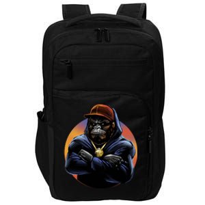 Bad Ass Hip Hop Monkey Impact Tech Backpack