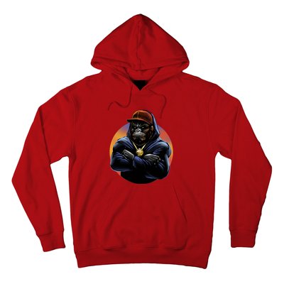 Bad Ass Hip Hop Monkey Hoodie