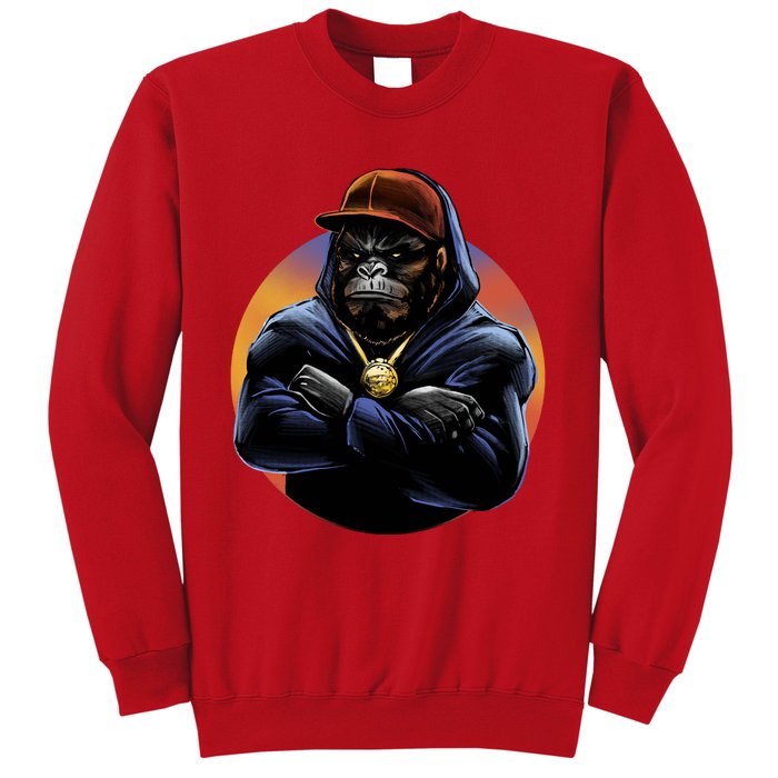 Bad Ass Hip Hop Monkey Sweatshirt