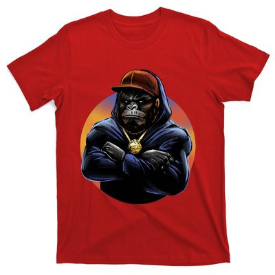 Bad Ass Hip Hop Monkey T-Shirt